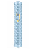 בית מזוזה דגם יהלום Diamond כחול זהב
