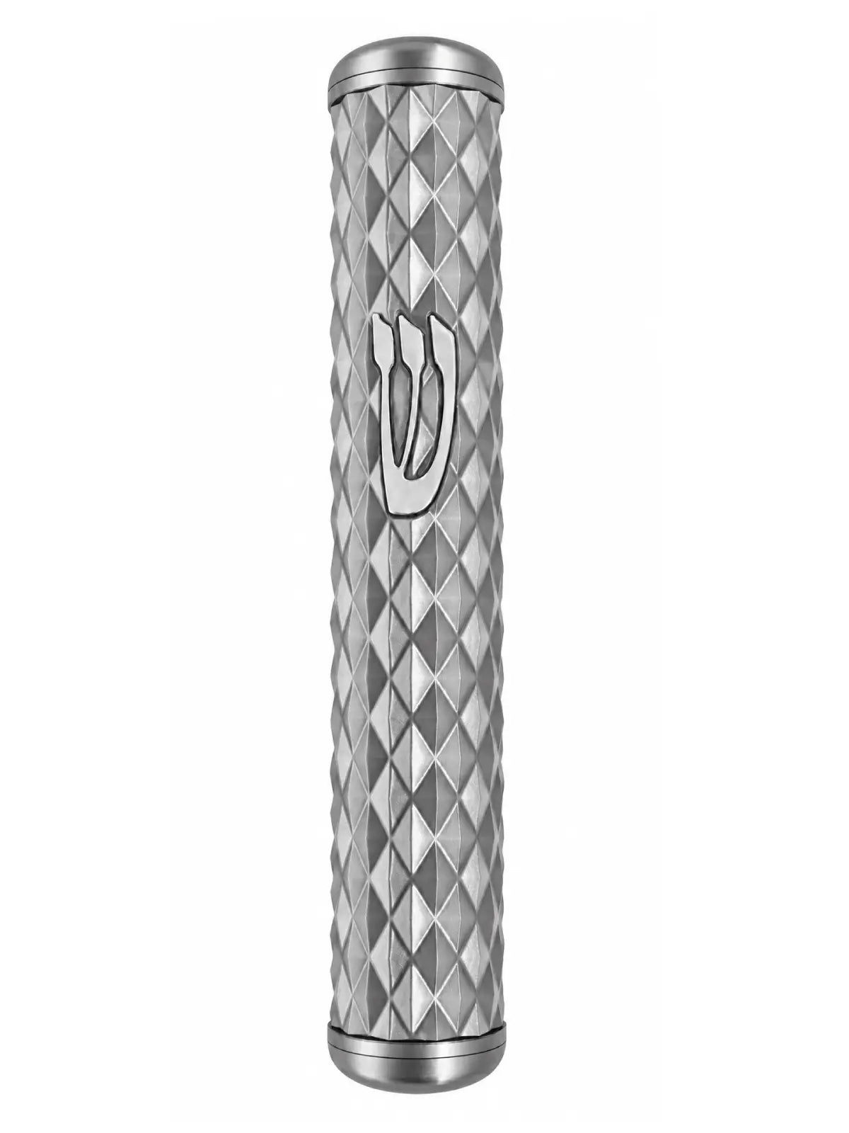 בית מזוזה דגם יהלום Diamond כסוף