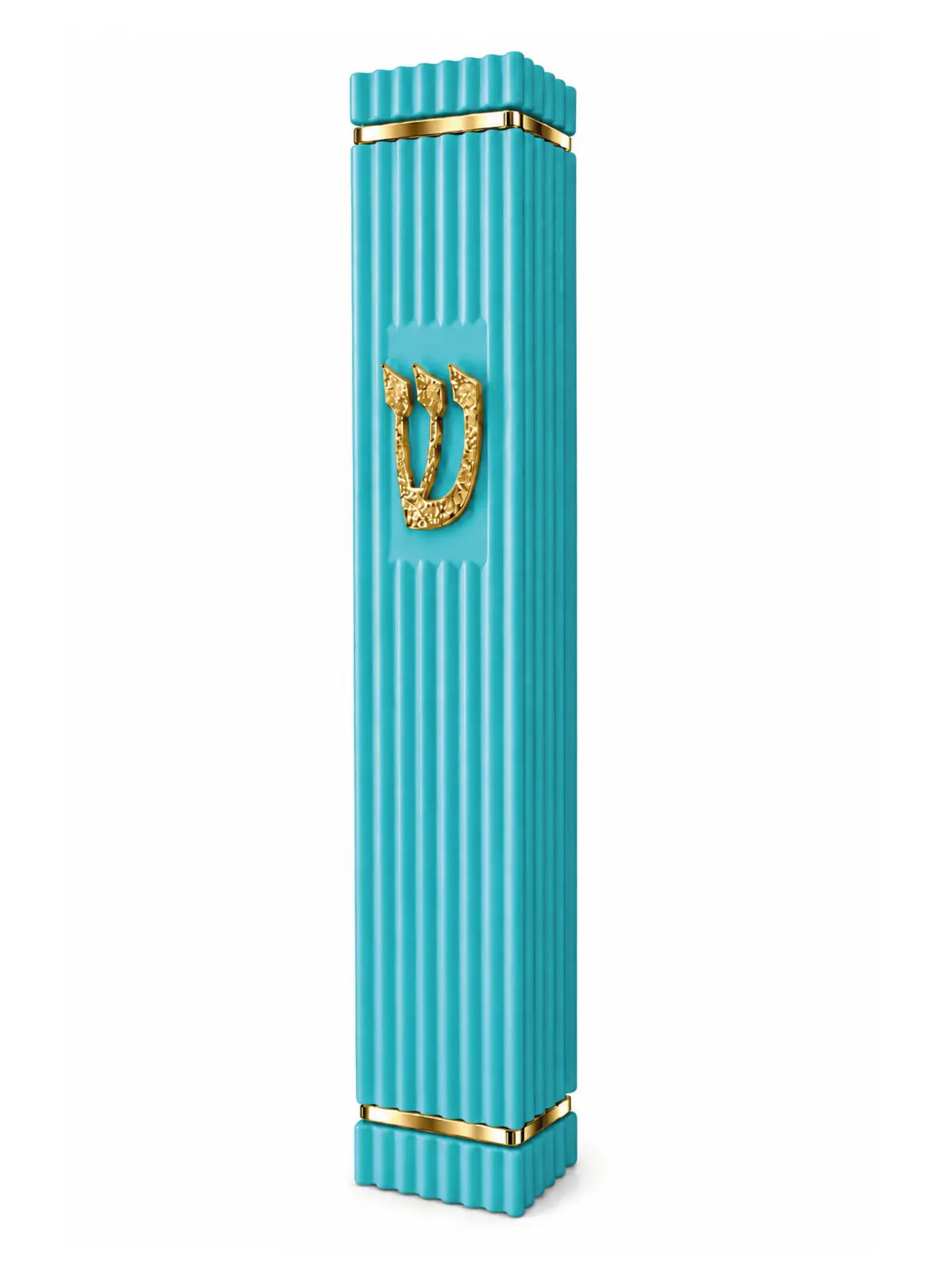 בית מזוזה דגם הרמוניה Harmony טורקיז זהב