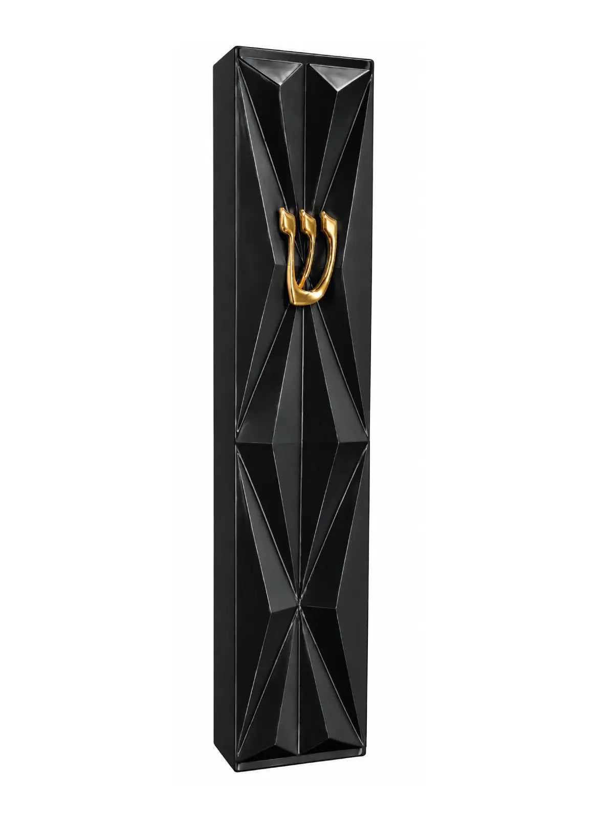 בית מזוזה דגם אור Lumina שחור זהב