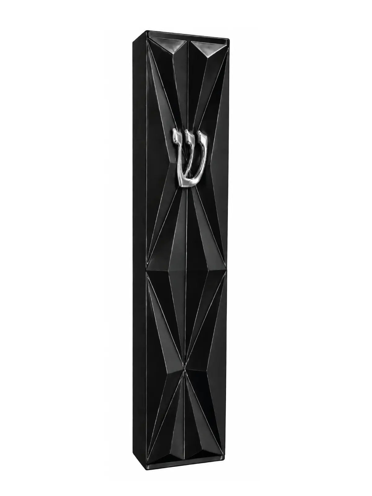 בית מזוזה דגם אור Lumina שחור כסף