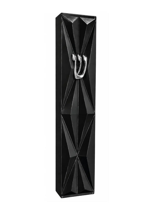 בית מזוזה דגם אור Lumina שחור כסף