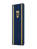 מזוזה דגם יוקרה כחול זהב luxury