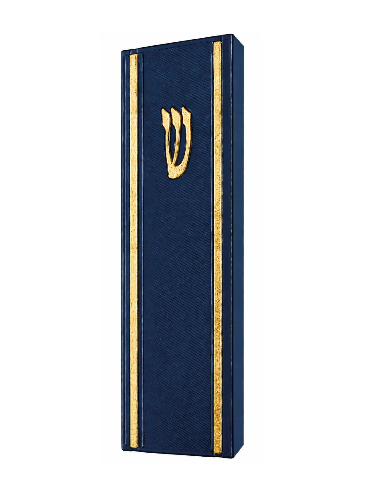 מזוזה דגם יוקרה כחול זהב luxury