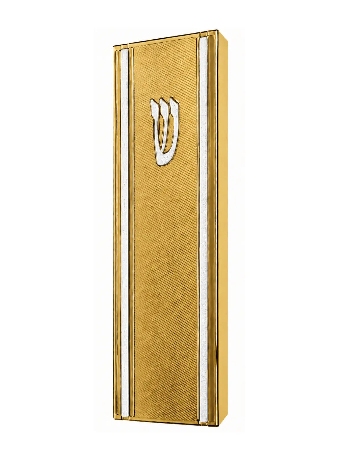 מזוזה דגם יוקרה זהב לבן luxury