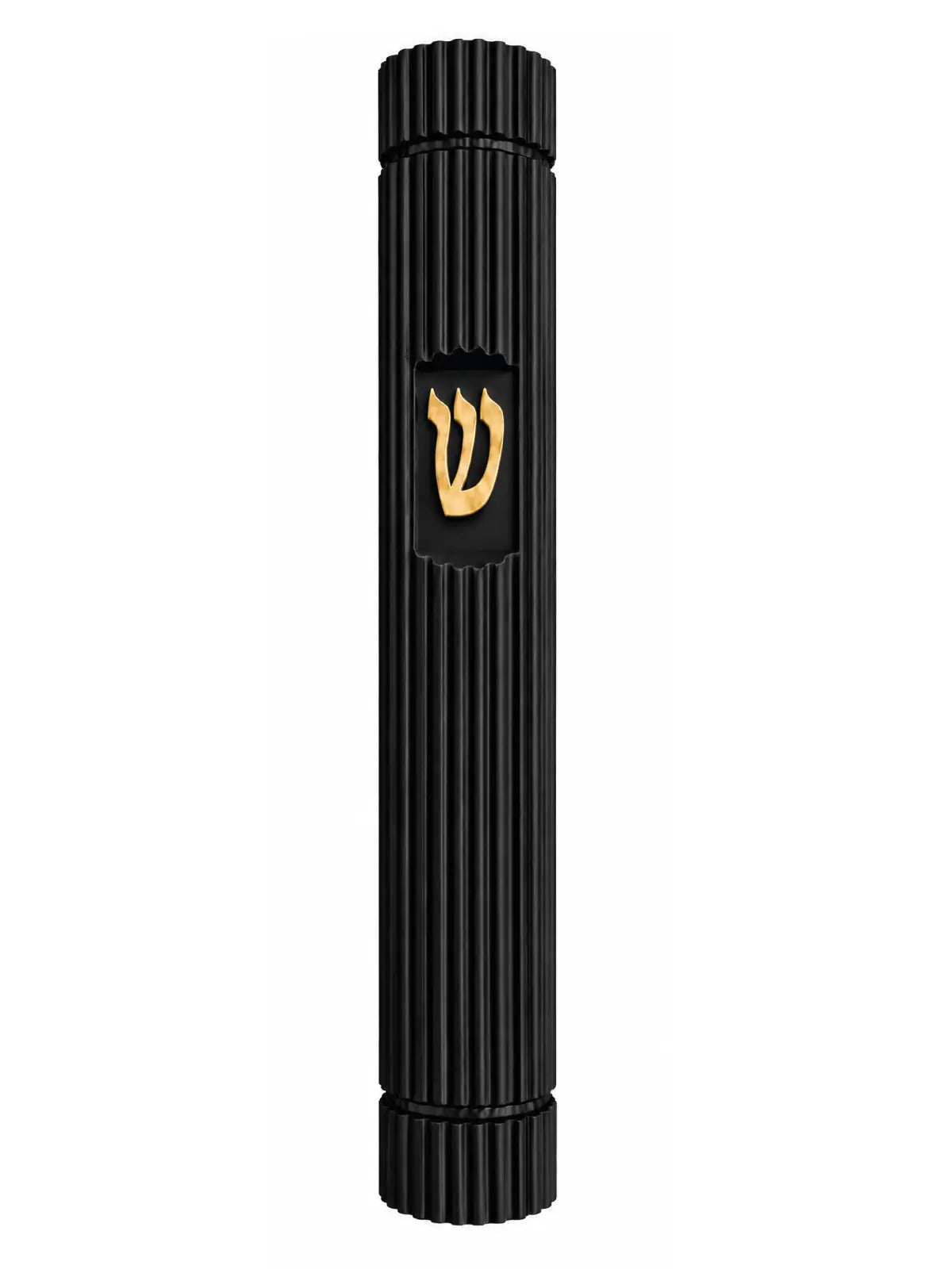 בית מזוזה דגם מלכות שחור זהב 
